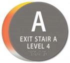 Stairway ID Sign - NYC Compliant
