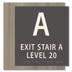 Stairway ID Sign - NYC Compliant