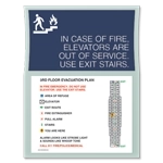 Standard Elevator Evacuation Plans - CA Compliant