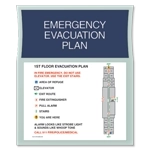 Standard Entrance Evacuation Plans - CA Compliant