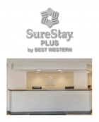 SureStay Hotel PLUS Lobby Graphic