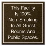 This Facility Is 100% Non-Smoking/Wall Version