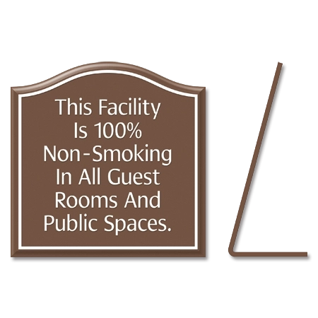 This Facility is 100% Non-SmokingCounter Top Version w/Easel