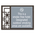 This is a smoke-free hotel...