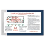 Two Tone Evacuation Map