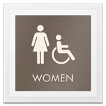 Women Sign w/Female & ISA Symbols