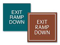 exit ramp down