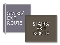 stairs/exit route