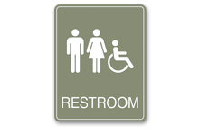 Restroom Signs