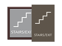 Stairway ID Signs