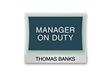 Manager on Duty Signs