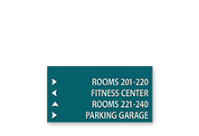 Directional Sign