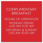 12-Line General Information Sign