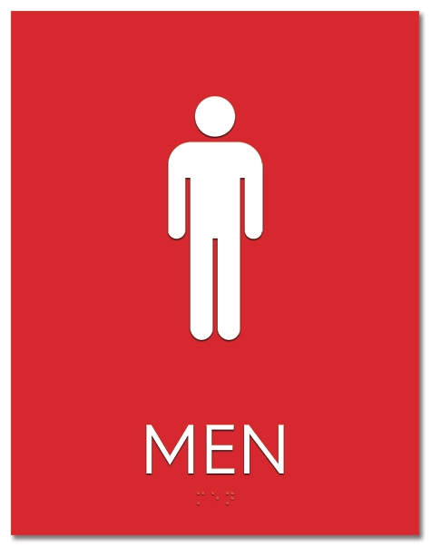 Men Sign w/Male Symbol