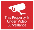 Video Surveillance Sign- Fiberbrite