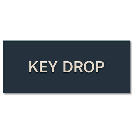 Key Drop Sign