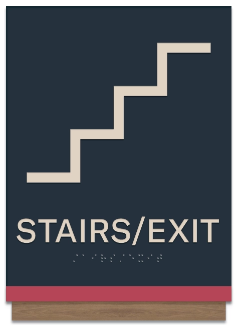 Stairs/Exit Sign