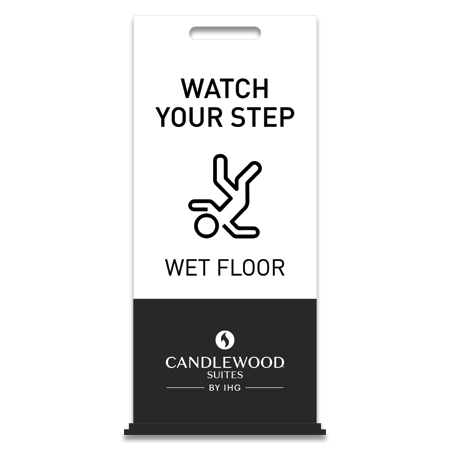 Wet Floor Free-Standing Floor Sign