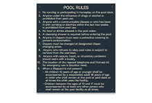Pool Signs