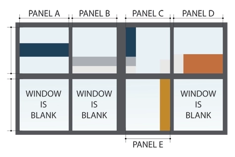 8-Panel Doors Distraction Graphics