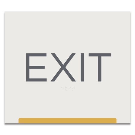 Exit Egress Sign - CA Compliant
