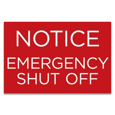 Fire Pit Notice Sign