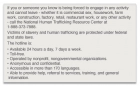 Maine & New York Human Trafficking Notice (3 Pack)