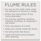 Minnesota Flume Rules Sign