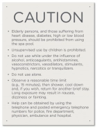 New York Spa Rules Sign