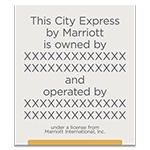 Owner/Operator PlaqueFor Separate Owners and Operators