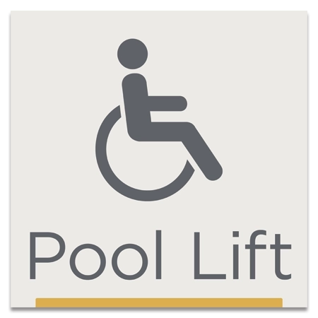 Pool Lift w/ISA Symbol