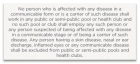 Prince William Communicable Disease Sign