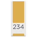 Room Number Sign