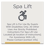 Spa Lift Rules w/Dynamic ISA Symbol