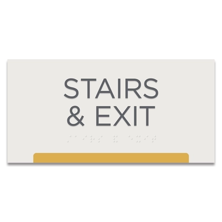 Stairs & Exit Sign