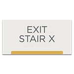 Stairway Exit Sign - DC Compliant