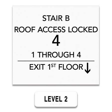 Stairwell ID - Houston Code 4 or 5 Floors