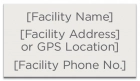 Texas Emergency Phone Location Sign