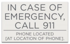 Texas In Case of Emergency Sign