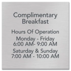 12-Line General Information Sign