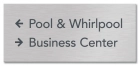 2-Line Directional Sign