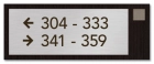 2-Line Directional Sign