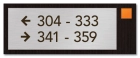 2-Line Directional Sign