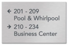 4-Line Directional Sign