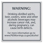 Alcohol Warning Sign: Pregnancy and Birth Defects