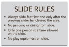 Arkansas Slide Rules Sign