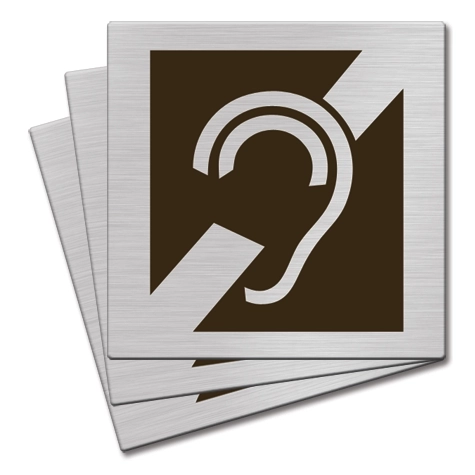 Audio Accessible Symbol Only - 3 Pack