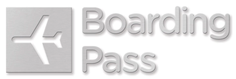Boarding Pass Sign