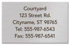 Business Center Info Sign