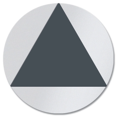 California Code Unisex Sign for Dark Doors